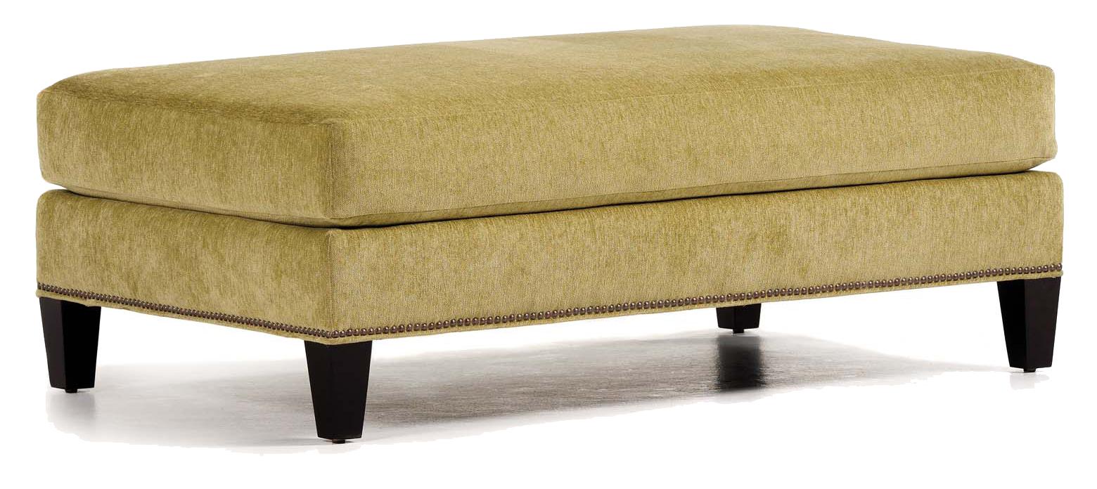 Jessica Charles Fine Upholstered Accents Collin Cocktail Ottoman with